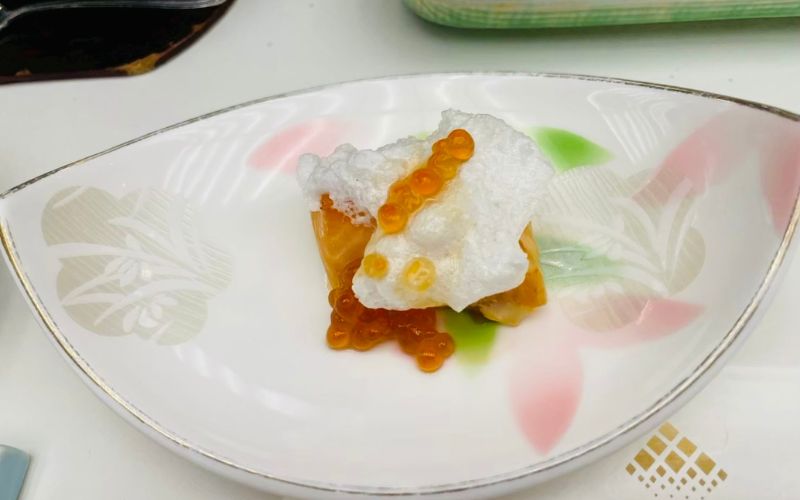 ホテル湯の杜美春閣の会席料理の八寸
